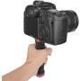 ChromLives Camera Handle Grip Support Mount Universal Handlegrip Camera Stabilizer with 1/4 inches Male Screw for Digital Video Camera Camcorder Action Camera LED Video Light Smartphone