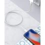 [ Apple MFi Certified ] 6ft iPhone Charger Cord, CABEPOW 2Pack Long Lightning Cable 6 Foot, High Fast/Data Sync 6Feet iPhone Charging Cable for iPhone 11/11Pro/11Max/XS/XR/XS Max/8/7/6/5S. White