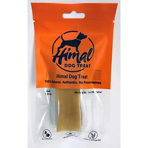 HIMAL 1 Piece Small All Natural Dog Treat Yak Chews HIMAL 1 Piece Small All Natural Dog Treat Yak Chews