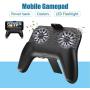 FidgetFidget Mobile Phone Gaming Gamepad Handle Controller Joysticks w/ 2 Coolers for PUBG for Samsung Galaxy A9 A8 A7 A5 A3