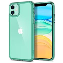 Spigen Ultra Hybrid Designed for Apple iPhone 11 Case (2019) - Green Crystal