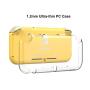 Foluu Nintendo Switch Lite Case, Ultra Slim Clear Hard PC Cover for Nintendo Switch Lite with Shock-Absorption and Anti-Scratch Design Protective Case Cover for Nintendo Switch Lite Crystal Clear