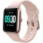 Willful Smart Watch for Android Phones and iOS Phones Compatible iPhone Samsung, IP68 Swimming Waterproof Smartwatch Fitness Tracker Fitness Watch Heart Rate Monitor Smart Watches for Men Women Pink