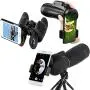 SMIZZE Universal Quick Aligned Smartphone Adapter - Cell Phone Mount - Compatible with Monocular Binocular Bird Spotting Rifle Scopes Digiscoping 38-43mm - Easy Snapshots SMIZZE Universal Quick Aligned Smartphone Adapter - Cell Phone Mount - Compatible with Monocular Binocular Bird Spotting Rifle Scopes Digiscoping 38-43mm - Easy Snapshots