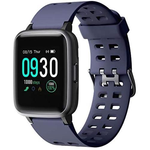 Willful Smart Watch for Android Phones Compatible iPhone Samsung IP68 Swimming Waterproof Smartwatch Sports Watch Fitness Tracker Heart Rate Monitor Digital Watch Smart Watches for Men Women Blue