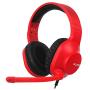 SADES Stereo Gaming Headset -Spirits- Headphones with Noise-Reduction Microphone & Control-Remote for PC Computers Laptop PS4 New Xbox One Cellphones Tablets (Red)