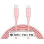 Apple MFi Certified USB C to Lightning Cable Made for iPhone X/XS/XR/XS Max / 8/8 Plus, Supports Power Delivery (for Use with Type C Chargers) 4FT (Rose) Apple MFi Certified USB C to Lightning Cable Made for iPhone X/XS/XR/XS Max / 8/8 Plus, Supports Power Delivery (for Use with Type C Chargers) 4FT (Rose)