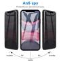 JETech Privacy Screen Protector for iPhone 11 and iPhone XR 6.1-Inch, Anti Spy Tempered Glass Film, 2-Pack