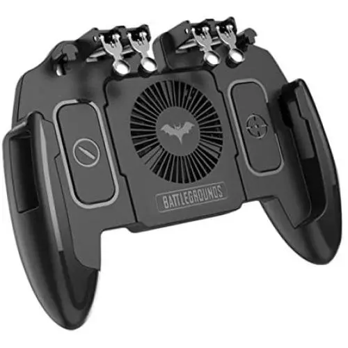 YouQDOLL M10 Six Finger Mobile Gamepad Game Controller for MEMO Mobile Phone Game Joystick with Heat Dissipation Function with Fan Version YouQDOLL M10 Six Finger Mobile Gamepad Game Controller for MEMO Mobile Phone Game Joystick with Heat Dissipation Function with Fan Version