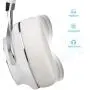 Bluetooth Headphones, Riwbox XBT-880 Wireless Bluetooth Headphones Over Ear with Microphone and Volume Control Wireless and Wired Foldable Headset for iPhone/iPad/PC/Cell Phones/TV (White&Blue)
