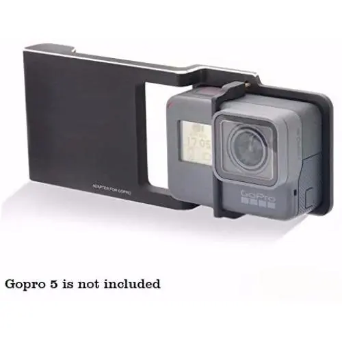 HolaFoto Mount Plate GoPro Adapter for GoPro Hero Hero 7 6 5 4 3+ Camera Used with DJI Osmo Mobile 2 Zhiyun Smooth 4 Q C C+ Feiyu SPG 2 Handheld Stabilizer Gimbal to Connects (Plate Only) HolaFoto Mount Plate GoPro Adapter for GoPro Hero Hero 7 6 5 4 3+ Camera Used with DJI Osmo Mobile 2 Zhiyun Smooth 4 Q C C+ Feiyu SPG 2 Handheld Stabilizer Gimbal to Connects (Plate Only)