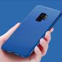 X-level Samsung Galaxy S9 Case, Slim Fit Soft TPU Ultra Thin S9 Mobile Phone Cover Matte Finish Coating Grip Phone Case Compatible Samsung Galaxy S9-Blue
