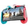 Newseego Mobile Game Controllers,[Upgrade Version] Sensitive Shoot Aim Multiple Color Combinations Gaming Grip with Gaming Trigger for Knives Out/Rules of Survival for Android & IOS-Blue+Red