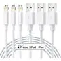 MFi Certified iPhone Charger Cable - Novtech 3Pack 3FT Lightning Cable - iPhone USB Charging Cable for iPhone 11 Pro XR Xs Max X 8 Plus 7 Plus 6S Plus 6 Plus 5S 5C 5 SE iPod iPad Air Pro - White MFi Certified iPhone Charger Cable - Novtech 3Pack 3FT Lightning Cable - iPhone USB Charging Cable for iPhone 11 Pro XR Xs Max X 8 Plus 7 Plus 6S Plus 6 Plus 5S 5C 5 SE iPod iPad Air Pro - White