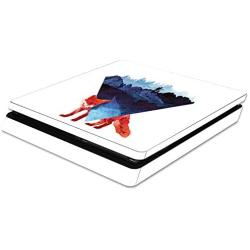 MightySkins Skin Compatible with Sony PS4 Slim Console - Risky Road | Protective, Durable, and Unique Vinyl Decal wrap Cover | Easy to Apply, Remove, and Change Styles | Made in The USA