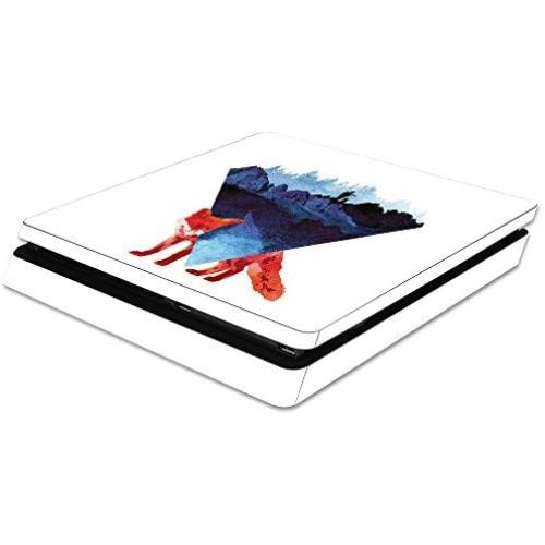 MightySkins Skin Compatible with Sony PS4 Slim Console - Risky Road | Protective, Durable, and Unique Vinyl Decal wrap Cover | Easy to Apply, Remove, and Change Styles | Made in The USA