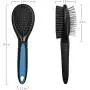 BV Dog Brush and Cat Brush, Pet Grooming Comb, 2 Sided Bristle and Pin for Long and Short Hair Dog, Removing Shedding Hair