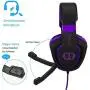 Wired Over Ear Stereo Gaming Headset Headband Headphones with Mic 50mm HiFi Speakers Noise Reduction for PC/ MAC/ PS4/ PSP/ Playstation Vita/ 3DS/ Switch/ Mobile Phones/ Tablets