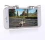LMCS A8 Mobile Phone Six Fingers Aim Keys Metal Game Handle Controller Shooter Trigger for PUBG Shooter Game Pad Handle Drop Ship