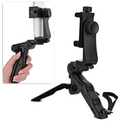 AYNEFY Smartphone Tripod Holder, Portable 3-Axis Handheld Gimbal Stabilizer Support Most Mobile Phones for Outdoor Video Recording