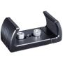 UURig R010 Clamp Mount for Power Bank for Camera, Use for Sony A6400, A7R III Vlog Camera Cage, 1/4" Screw Hole, with Cold Shoe Mount Adapter, Phone Holder Clip