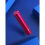 Lipstick Charger 3350mAh Xcentz, Compact External Battery Premium Aluminum with Flashlight Pocket Portable Charger Power Bank Phone Charger for iPhone, Samsung Galaxy, Other Android Phone - Red
