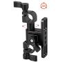 CAMVATE 360° Swivel Adjustable 15mm Dual Rod Clamp for Camera Shoulder Rig