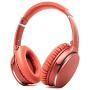 Noise Cancelling Headphones Real Over Ear,Wireless Lightweight Srhythm Durable Foldable Deep Bass Hi-Fi Stereo Bluetooth Headset with Mic and Wire for TV, PC, Cell Phone- Low Latency