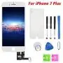 Screen Replacement for iPhone 7 Plus White 5.5" Touch Screen LCD Digitizer Display Assembly with Free Repair Tools (iPhone 7 Plus, White)
