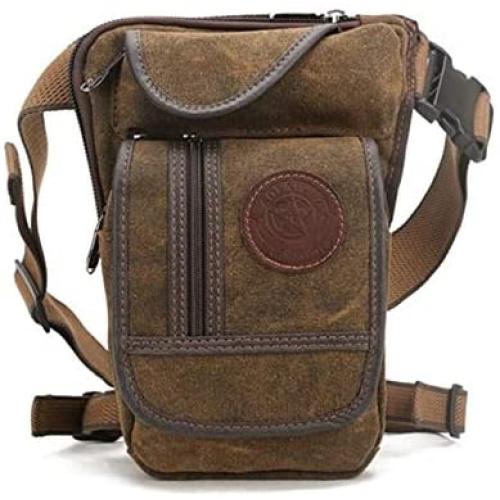 NKns Fanny Pack Mens Messenger Bag Retro Messenger Bag Outdoor Sports Bag Mobile Phone Bag Casual Bag Wearable Waist Pocket