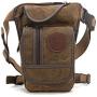 NKns Fanny Pack Mens Messenger Bag Retro Messenger Bag Outdoor Sports Bag Mobile Phone Bag Casual Bag Wearable Waist Pocket