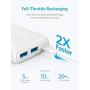 Anker PowerCore II 20000, 20100mAh Portable Charger with Dual USB Ports, PowerIQ 2.0 (up to 18W Output) Power Bank, Fast Charging for iPhone, Samsung and More (Compatible with Quick Charge Devices)