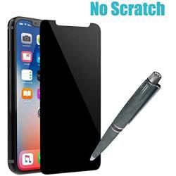 pehael Privacy Screen Protector for iPhone 11 Pro iPhone X iPhone Xs, Anti Spy Black Tempered Glass, Full Coverage, Case Friendly [3 Packs](5.8 inch)
