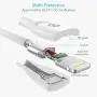 Syncwire iPhone Charger Lightning Cable 6ft [Apple Mfi Certified] Ultra-Durable Fast Charging & Syncing Apple Charger Cord for iPhone Xs Max XR X 8 Plus 7 Plus 6S 6 Plus Se 5, iPad iPod - White