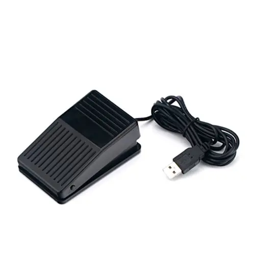 HDE USB Foot Pedal Video Game PC Control Hands Free Camera Footswitch