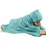 SINLAND Microfiber Oversized Hooded Bath Pet Towel for Dogs and Cats 100cm x 100cm