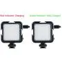 ELIVERN LED Camera Light, 42 LED Video Light, 2-Levels Adjustable, 2000 mAh Rechargeable Battery ELIVERN LED Camera Light, 42 LED Video Light, 2-Levels Adjustable, 2000 mAh Rechargeable Battery