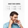 Wireless Earbuds, Bluetooth Earbuds with Microphone, IPX7 Waterproof, CVC8.0 Noise Reduction, Stereo Sound Headphones，USB C，40H Playtime with Mini Charging Case，for iPhone/Samsung/Android (Black)