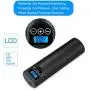 YTA Portable Air Compressor Pump, Mini Air Inflator Hand Held Tire Pump Rechargeable 2000mAh with LED Light and 150 PSI Maximum Inflation Pressure for Ball, Car Bicycle Tire and Other Inflatables