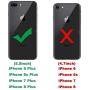 iPhone 8 Plus Case, iPhone 7 Plus Case, iPhone 6 Plus Case with Tempered Glass Screen Protector [2Pack], LeYi Military Grade Phone Case with Rotating Holder Kickstand for Apple iPhone 6s Plus, Mint