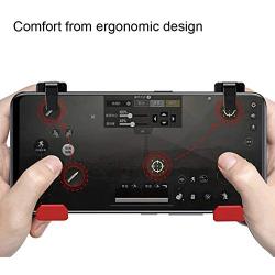 Capair Mapping Mobile Gaming Trigger Gamepad Trigger for Android for iOS Phones (Black)