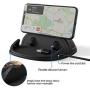 Solpuo Car Cell Phone Holder, Silicone Car Phone Mount for Various Dashboards, Anti-Slip Car Mount for iPhone, Samsung, Android Smartphones, and Other, Black
