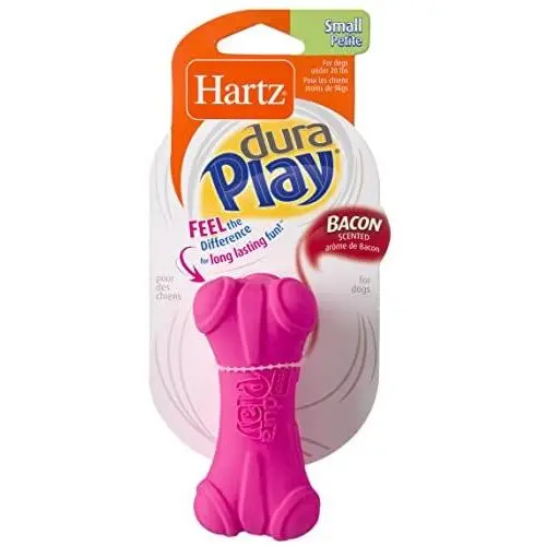 Hartz Dura Play Bacon Scented Rocket Dog Toy Hartz Dura Play Bacon Scented Rocket Dog Toy