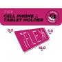 iFLEX Cell Phone Stand and Tablet Stand for Air Travel, Work and Home – Flexible Phone Holder is The Perfect iPhone Stand and Holds Any Mobile Device – Non-Slip Grip, Strong and Durable