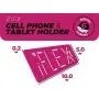 iFLEX Cell Phone Stand and Tablet Stand for Air Travel, Work and Home – Flexible Phone Holder is The Perfect iPhone Stand and Holds Any Mobile Device – Non-Slip Grip, Strong and Durable