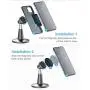 [Upgraded] Magnetic Cell Phone Stand for Desk, SUPERONE Desktop Phone Holder Compatible with iPhone 11 Pro Xs Xs Max Xr X 8 7 6, Samsung, Google Pixel and More