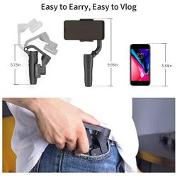 FeiyuTech VLOGpocket 3 Axis Smartphone Gimbal Handheld Stabilizer Vlog YouTube TIK Tok Live Video Fits iPhone SE 11 Pro XR X Android Smartphone Samsung Note 9 S10+ Huawei P40 P30 P20 Pro