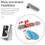 Magnetic Cellphone Mount, Side Mount Clip for Laptop : Fixed Clip on Flat and Slim Monitor or Laptop Monitor, Safty Cellphone Stand for Smartphone,Enjoying Dual Screen at The Same Time