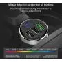 3 USB Car Charger,input12v/24v,QC3.0 Output 4.8V,Cigarette Lighter Voltage Meter Compatible for iPhone,iPad,Samsung Galaxy,USB Charging Devices,Silver 3 USB Car Charger,input12v/24v,QC3.0 Output 4.8V,Cigarette Lighter Voltage Meter Compatible for iPhone,iPad,Samsung Galaxy,USB Charging Devices,Silver