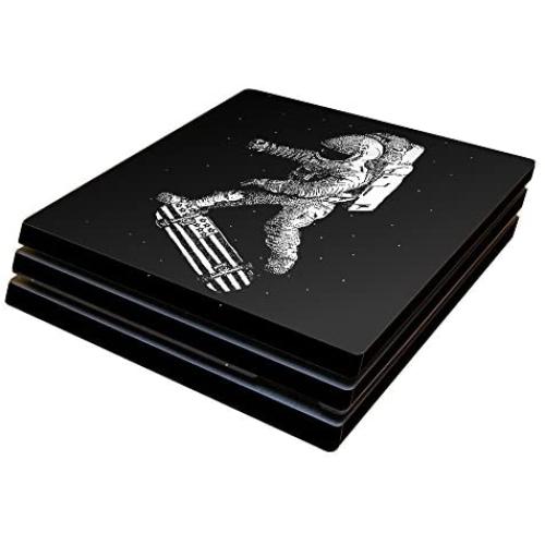 MightySkins Skin Compatible with Sony PS4 Pro Console - Space Kickflip | Protective, Durable, and Unique Vinyl Decal wrap Cover | Easy to Apply, Remove, and Change Styles | Made in The USA